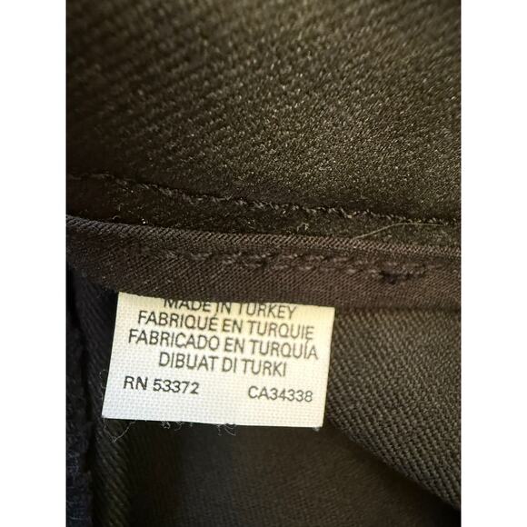 French Connection Women's Size 8 Black Coated Lace Up Pants‎ - Picture 4 of 16